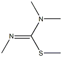Carbamimidothioic acid, trimethyl-, methyl ester (9CI)