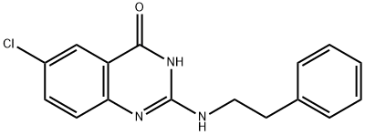 6-氯-2-(苯乙氨基)喹唑啉-4(3H)-酮