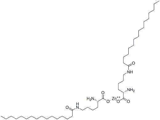 zinc(2+) N6-(1-oxohexadecyl)-L-lysinate