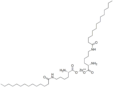 zinc(2+) N6-(1-oxotetradecyl)-L-lysinate