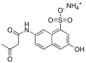 ammonium 7-[(1,3-dioxobutyl)amino]-3-hydroxynaphthalene-1-sulphonate