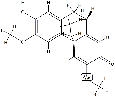 (9α,13α)-5,6,8,14-Tetradehydro-2-hydroxy-3,6-dimethoxymorphinan-7-one