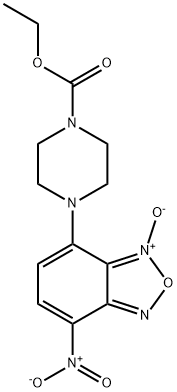 7-[4-(Ethoxycarbonyl)piperazin-1-yl]-4-nitrobenzofurazane 1-oxide