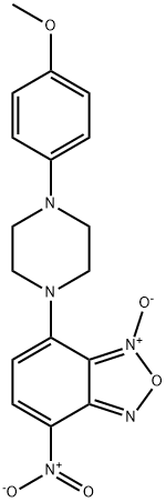 7-[4-(4-Methoxyphenyl)-1-piperazinyl]-4-nitrobenzofurazane 1-oxide