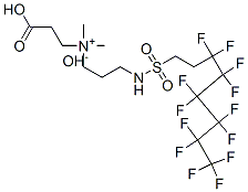 (2-carboxyethyl)dimethyl-3-[[(3,3,4,4,5,5,6,6,7,7,8,8,8-tridecafluorooctyl)sulphonyl]amino]propylammonium hydroxide