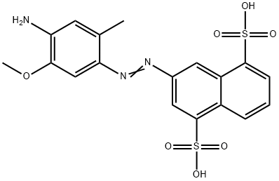 3-[(4-amino-5-methoxy-o-tolyl)azo]naphthalene-1,5-disulphonic acid