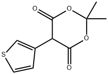 2,2-二甲基-5-(3-噻吩基)-1,3-二氧杂环己烷-4,6-二酮