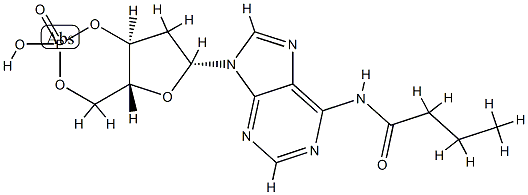 N(6)-monobutyryl-2'-deoxycyclic adenosine monophosphate