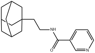 N-[2-(1-adamantyl)ethyl]pyridine-3-carboxamide