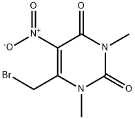 6-(溴甲基)-1,3-二甲基-5-硝基嘧啶-2,4(1H,3H)-二酮