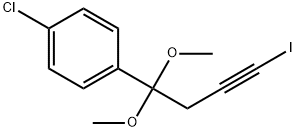 1-Chloro-4-(4-iodo-1,1-dimethoxy-3-butynyl)benzene
