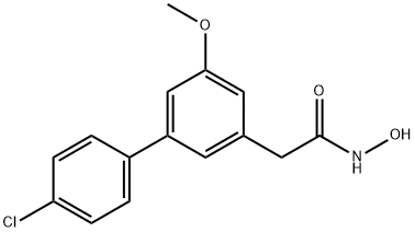 4'-Chloro-N-hydroxy-5-methoxy-(1,1'-biphenyl)-3-acetamide