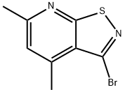 3-溴-4,6-二甲基-异噻唑[5,4-B]吡啶
