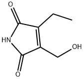 1H-Pyrrole-2,5-dione, 3-ethyl-4-(hydroxymethyl)- (9CI)