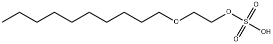 Sulfuric acid hydrogen 2-(decyloxy)ethyl ester