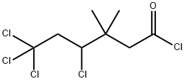 4,6,6,6-Tetrachloro-3,3-dimethylhexanoyl chloride