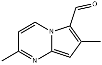 Pyrrolo[1,2-a]pyrimidine-6-carboxaldehyde, 2,7-dimethyl- (9CI)