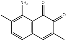 1,2-Naphthalenedione, 8-amino-3,7-dimethyl- (9CI)
