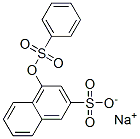 4-[(Phenylsulfonyl)oxy]-2-naphthalenesulfonic acid sodium salt