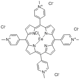 5,10,15,20-TETRAKIS-(N-METHYL-4-PYRIDYL)-PORPHYRIN-FE(III) PENTACHLORIDE