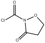 2-Isoxazolidinecarbonyl chloride, 3-oxo- (9CI)
