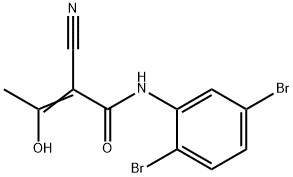 2-氰基-N-(2,5-二溴苯基)-3-羟基-2-丁烯酰胺