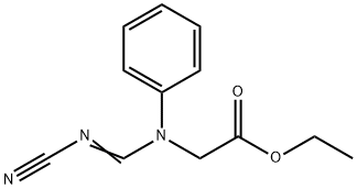 N-ETHOXYCARBONYLMETHYL-N’-CYANO-N-PHENYLFORMAMIDINE