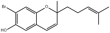 2-Methyl-2-(4-methyl-3-pentenyl)-7-bromo-2H-1-benzopyran-6-ol