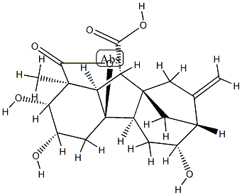 2β,3β,4aα,6β-Tetrahydroxy-1-methyl-8-methylenegibbane-1α,10β-dicarboxylic acid 1,4a-lactone