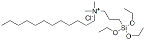 dodecyldimethyl[3-(triethoxysilyl)propyl]ammonium chloride