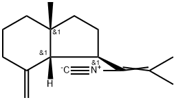 (1R,7aα)-Octahydro-1α-(1-isocyano-2-methyl-1-propenyl)-3aα-methyl-7-methylene-1H-indene
