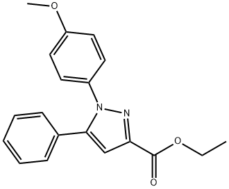 1-(4-甲氧基苯基)-5-苯基-1H-吡唑-3-甲酸乙酯