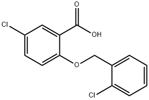 5-氯-2-(2-氯苄基)氧基-苯甲酸