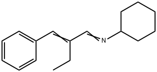 N-[2-(Phenylmethylene)butylidene]cyclohexanamine