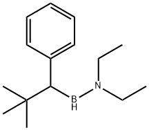 Diethylamino(2,2-dimethyl-1-phenylpropyl)borane