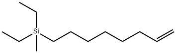 Silane, diethylmethyl-7-octenyl-