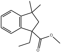 1-Ethyl-2,3-dihydro-3,3-dimethyl-1H-indene-1-carboxylic acid methyl ester