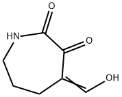 1H-Azepine-2,3-dione, tetrahydro-4-(hydroxymethylene)- (9CI)