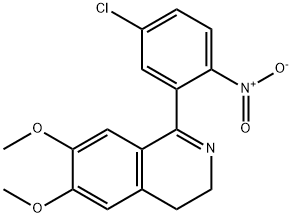 1-(5-氯-2-硝基苯基)-6,7-二甲氧基-3,4-二氢异喹啉