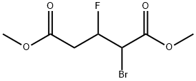 Pentanedioic acid, 2-bromo-3-fluoro-, dimethyl ester (9CI)