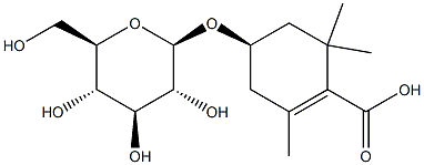 (4R)-2,6,6-Trimethyl-4β-(β-D-glucopyranosyloxy)-1-cyclohexene-1-carboxylic acid