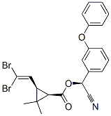 [(S)-cyano-(3-phenoxyphenyl)methyl] (1R,3R)-3-(2,2-dibromoethenyl)-2,2-dimethyl-cyclopropane-1-carboxylate