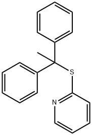 2-[(1,1-Diphenylethyl)thio]pyridine