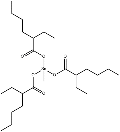 tris[(2-ethylhexanoyl)oxy]methylstannane