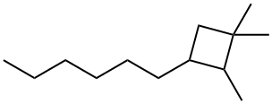 3-Hexyl-1,1,2-trimethylcyclobutane