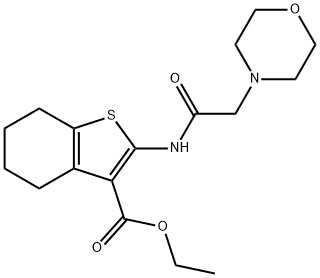 ethyl 2-(2-morpholinoacetamido)-4,5,6,7-tetrahydrobenzo[b]thiophene-3-carboxylate