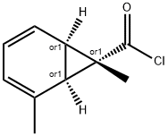 Bicyclo[4.1.0]hepta-2,4-diene-7-carbonyl chloride, 2,7-dimethyl-, (1alpha,6alpha,7alpha)- (9CI)