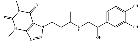 7-[3-[[2-(3,4-Dihydroxyphenyl)-2-hydroxyethyl]amino]butyl]theophyline