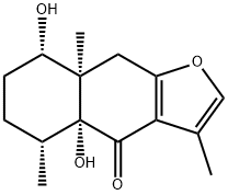(4aR)-5,6,7,8,8a,9-Hexahydro-4a,8α-dihydroxy-3,5α,8aα-trimethylnaphtho[2,3-b]furan-4(4aH)-one