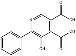 3,4-Pyridinedicarboxylic  acid,  5-hydroxy-6-phenyl-